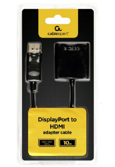 Конвертер Cablexpert DisplayPort на HDMI 4K60HZ Adapter