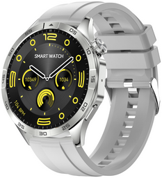 Смарт-часы Snel Watch Way 47 мм серебристый-серый