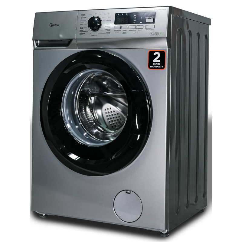 Стиральная машина Midea MFN70-S1403S MFN70-S1203 S серебристая