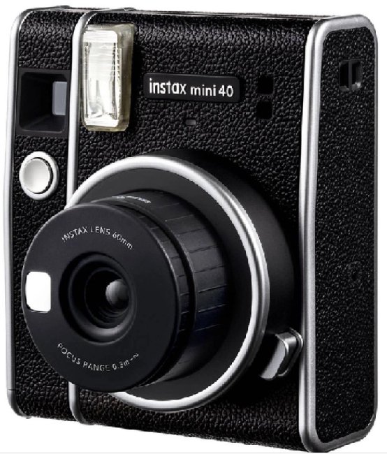 Фотокамера Fujifilm Instax Mini 40 EX D черная купить,NaN