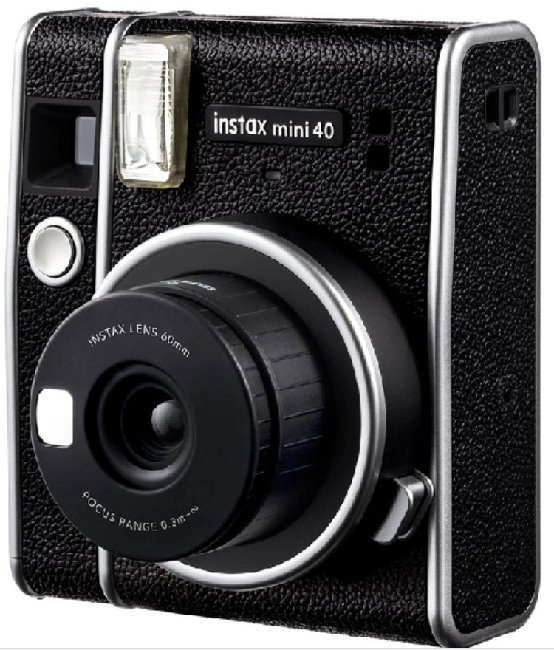 Фотокамера Fujifilm Instax Mini 40 EX D черная купить,NaN