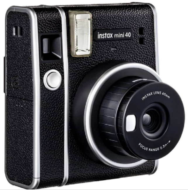Фотокамера Fujifilm Instax Mini 40 EX D черная купить,NaN