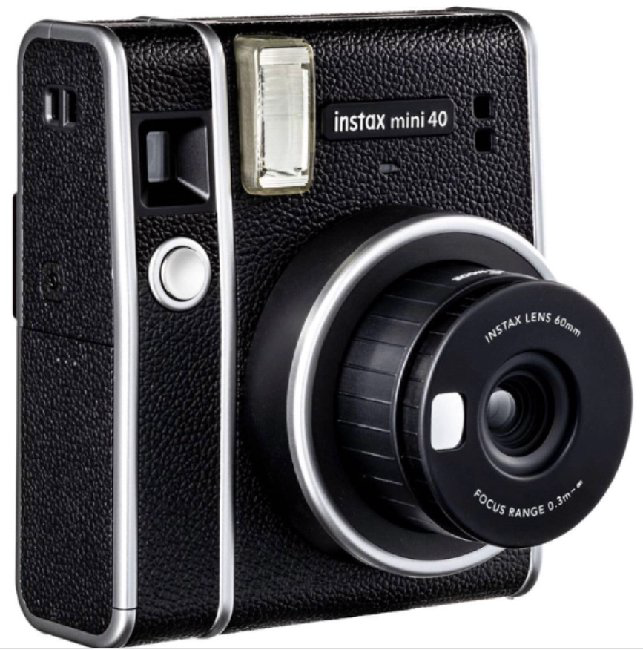 Фотокамера Fujifilm Instax Mini 40 EX D черная купить,NaN