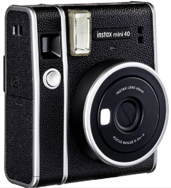 Фотокамера Fujifilm Instax Mini 40 EX D черная купить,NaN