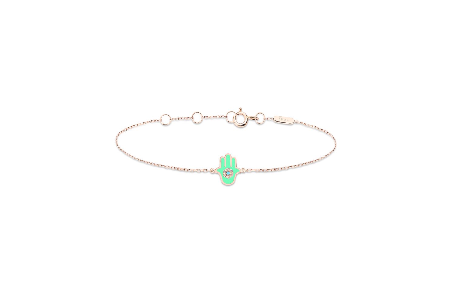 Браслет Djula 1245 18,5р 1,25гр 0,01ct. купить,NaN