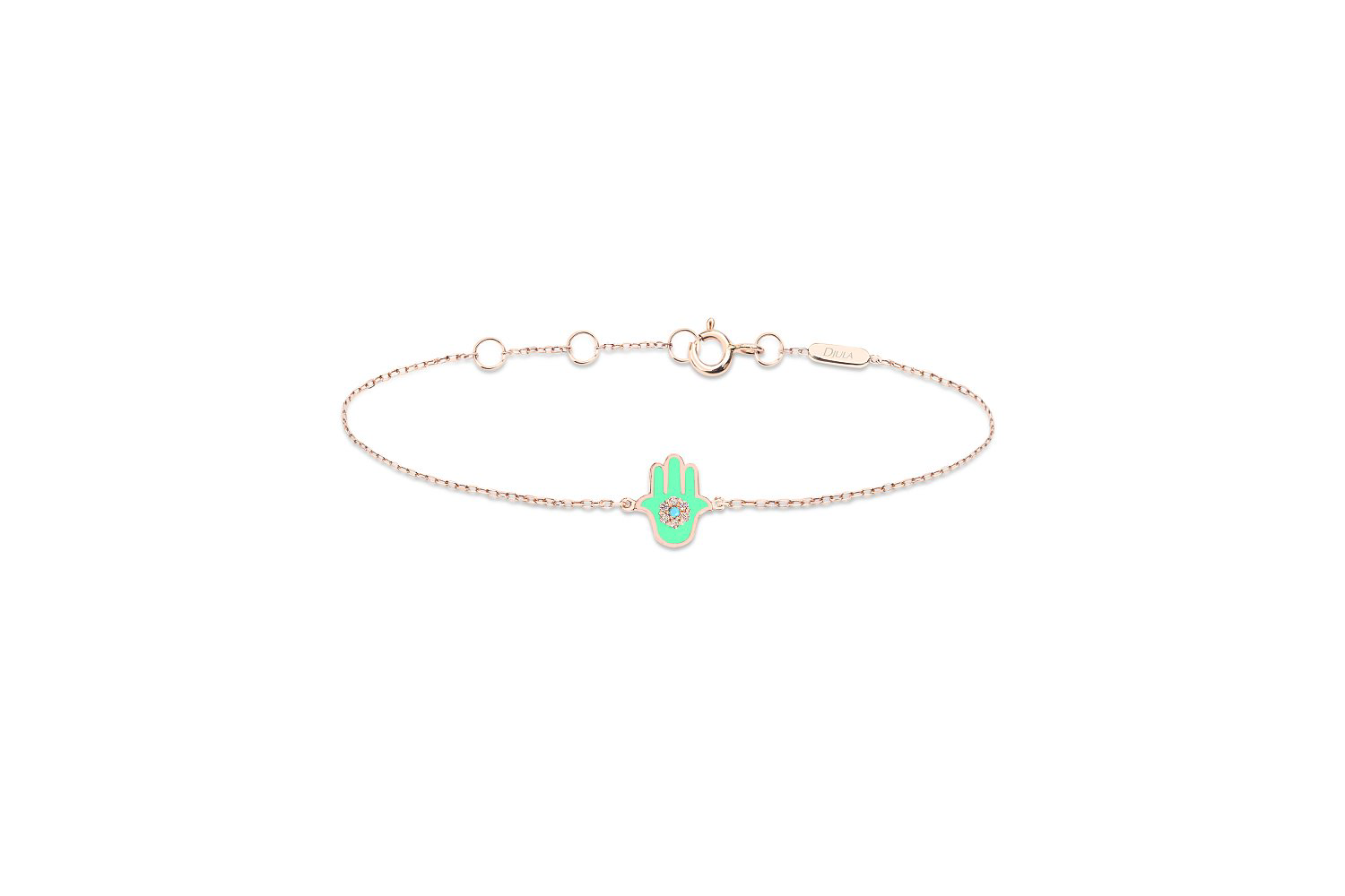 Браслет Djula 1245 18,5р 1,25гр 0,01ct. купить,NaN
