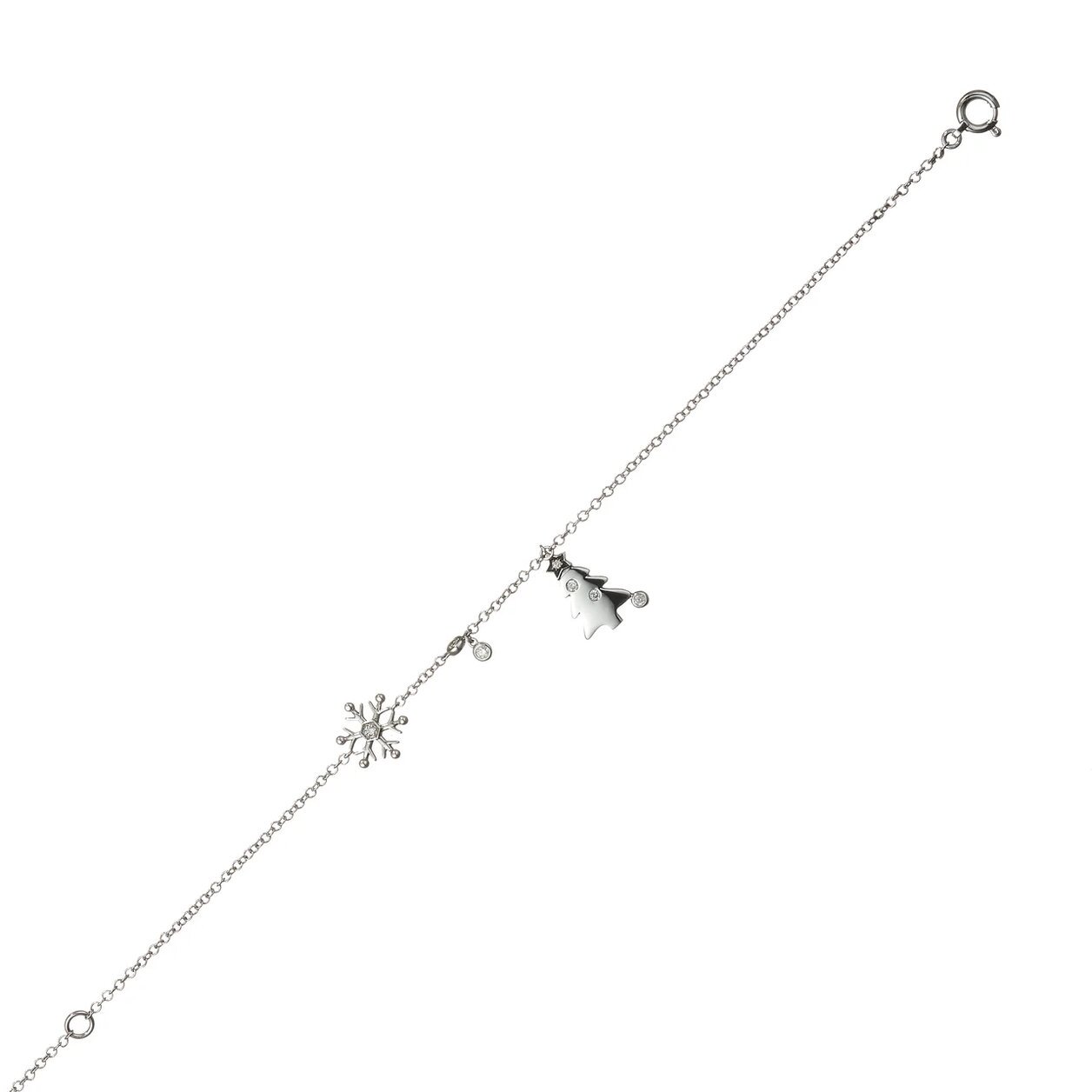 Браслет Crivelli 4137 crv 18,5р 1,8гр 0,07ct. купить,239000