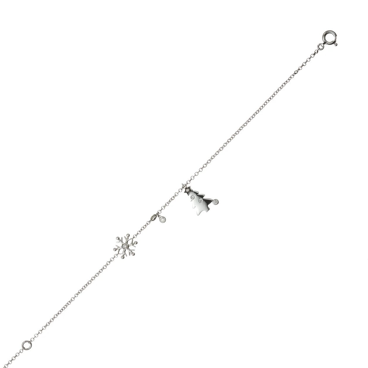 Браслет Crivelli 4137 crv 18,5р 1,8гр 0,07ct. купить,239000