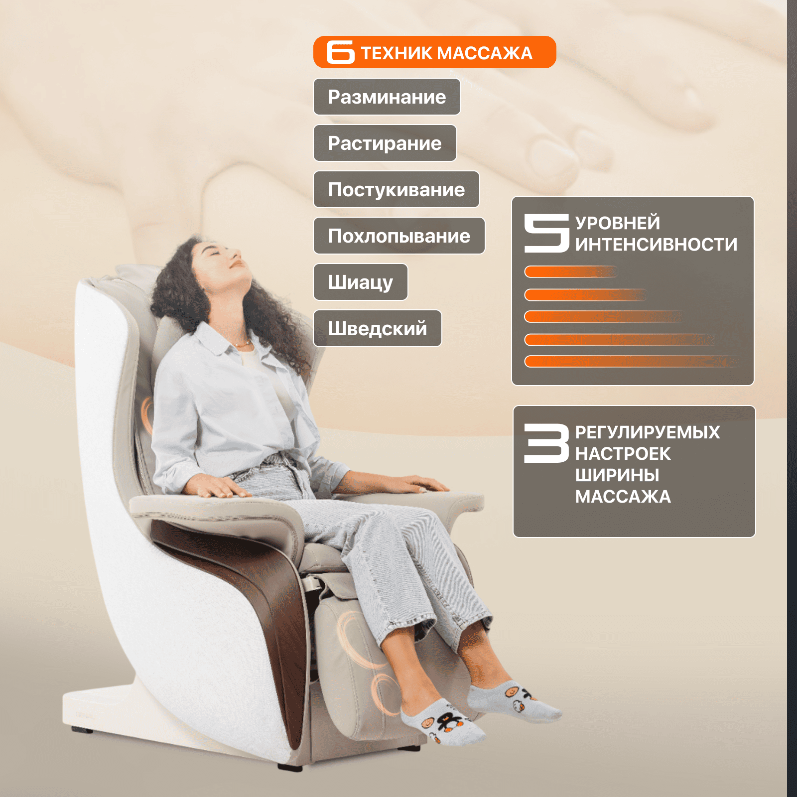 Кресло массажное Genau Miracle купить,NaN