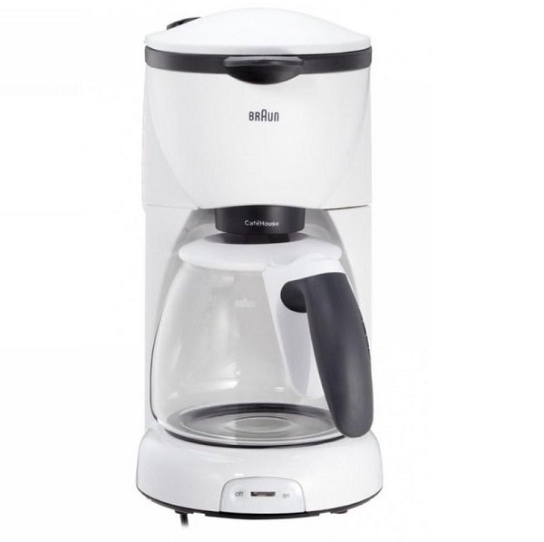 Кофеваркa Braun KF520/1 WH белая купить,0