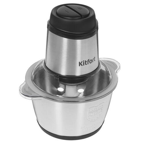  Измельчитель Kitfort КТ-3025 серебристый купить,NaN