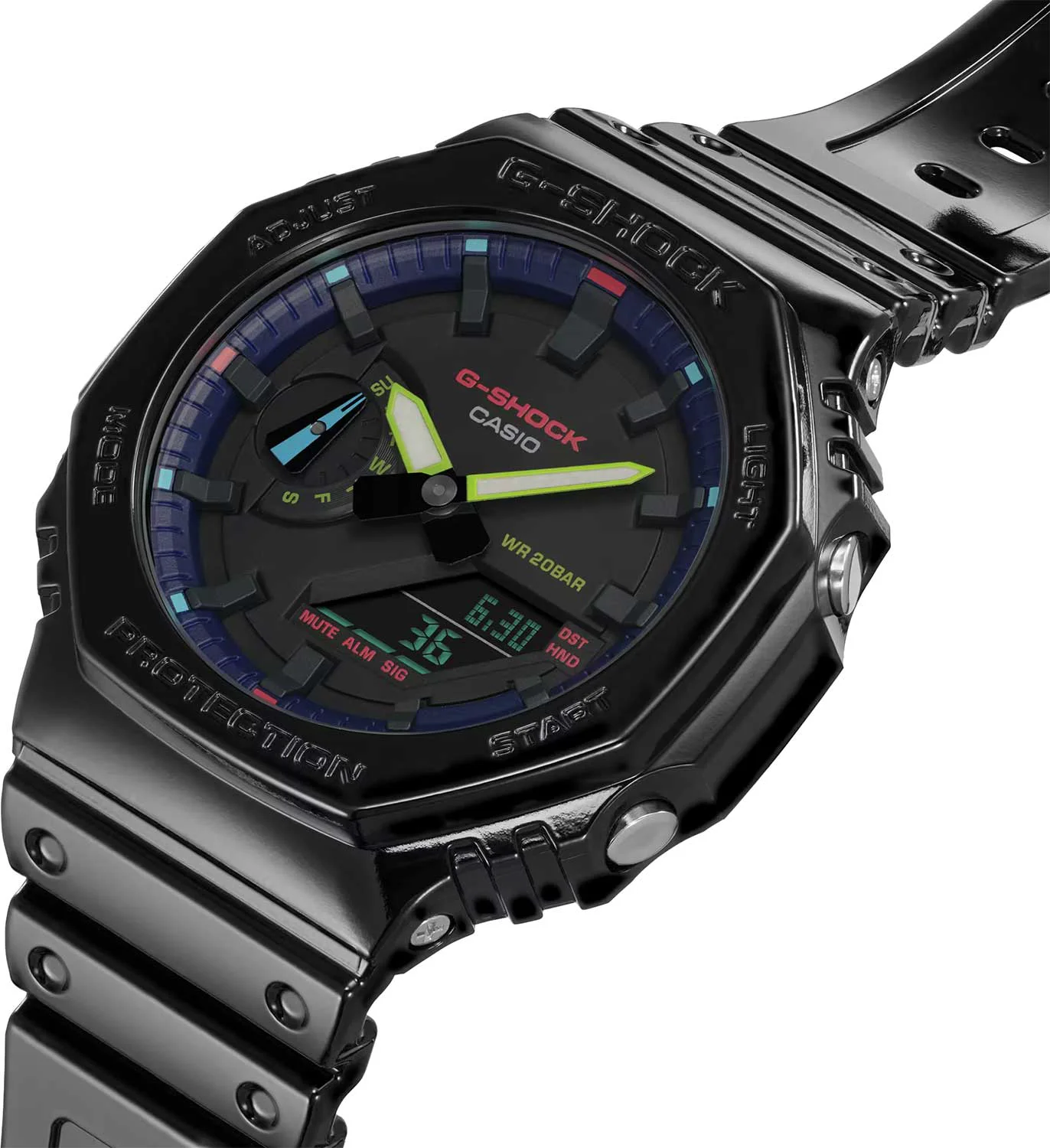 Наручные часы Casio GA-2100RGB-1AER купить,NaN
