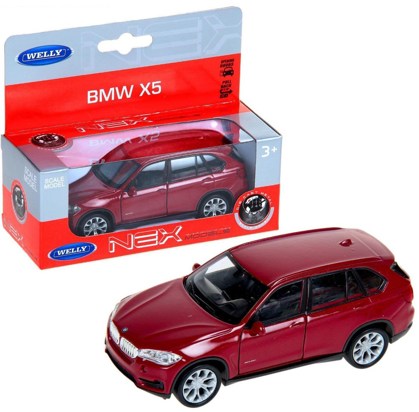 Модель машины Welly 1:34-39 BMW X5  купить,NaN
