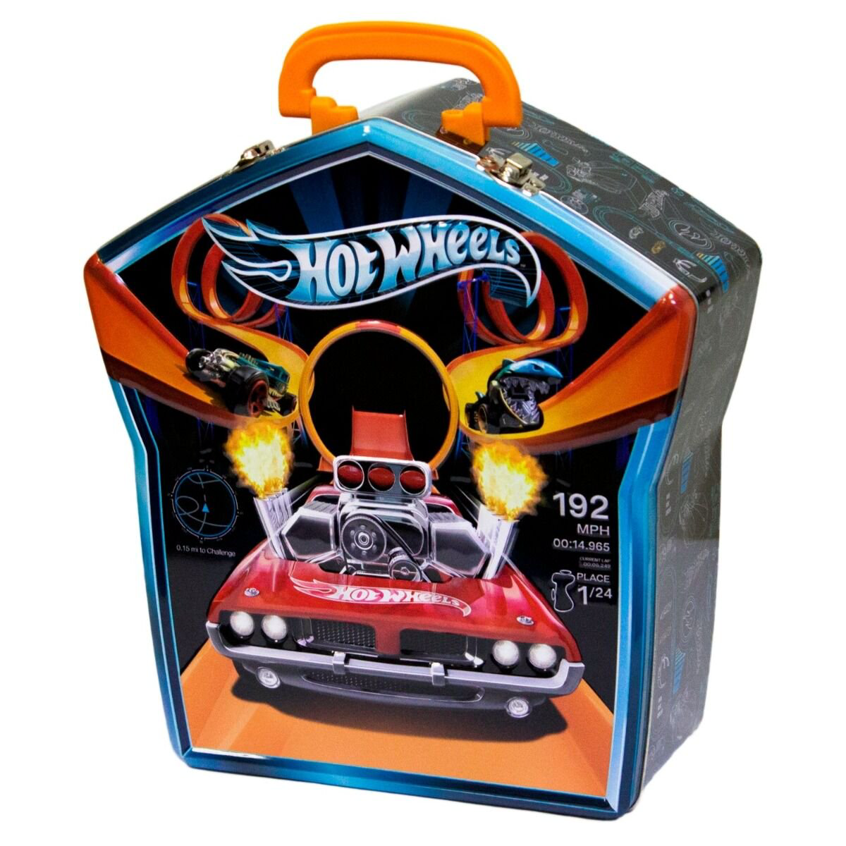 Портативный кейс для хранения  Hot Wheels License 36 машинок черный купить,NaN