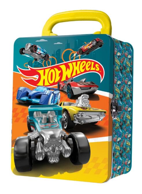 Портативный кейс для хранения  Hot Wheels License 18 машинок бирюзовый купить,NaN
