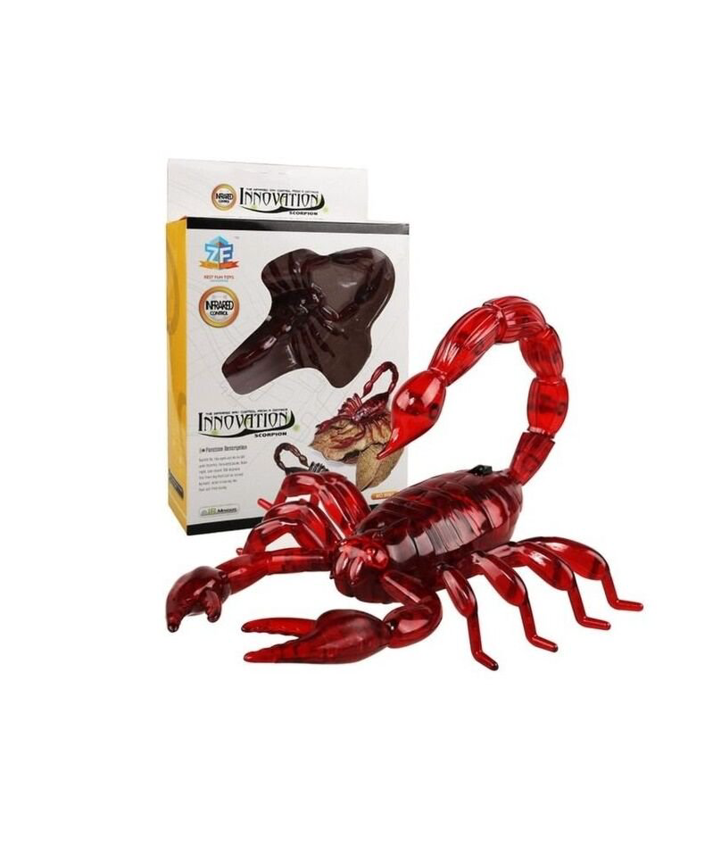 Игрушка Innovation Скорпион 9992RD красная купить,NaN