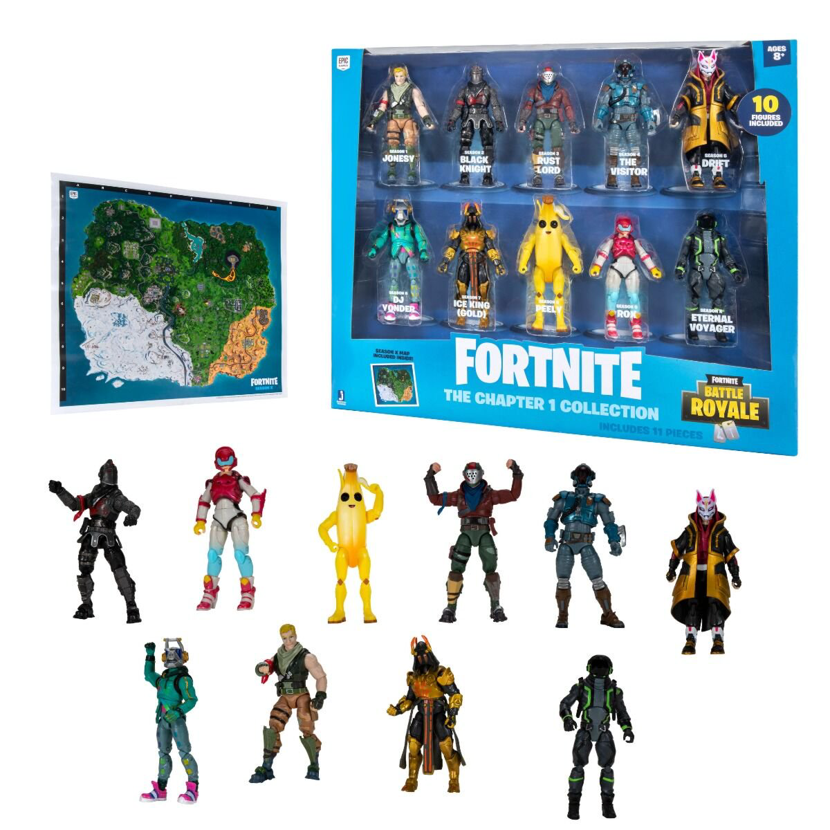 Набор фигурок Fortnite FNT0465 10шт купить,NaN
