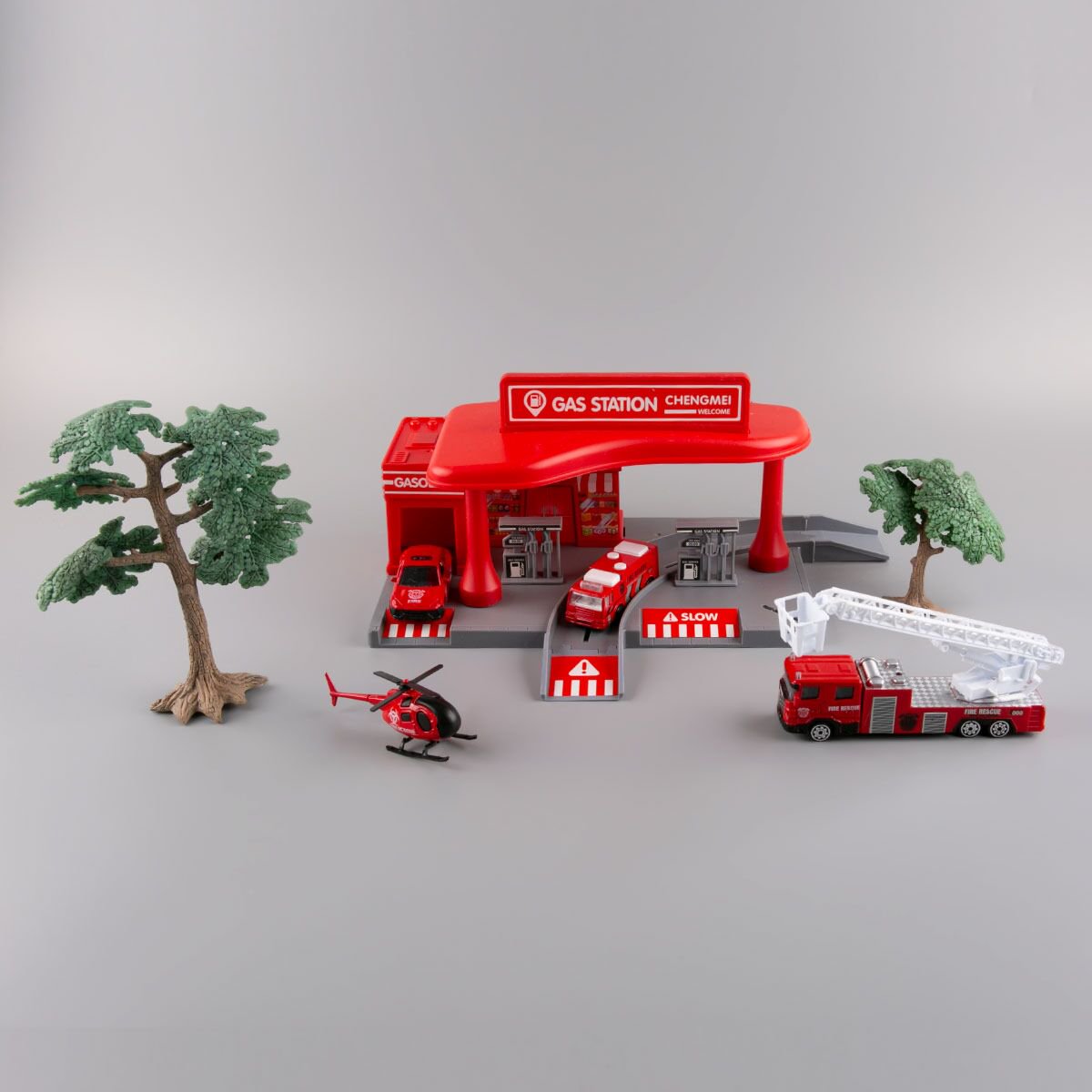 Игровой набор GS Автозаправка Fire Engine  CM559-12B купить,NaN
