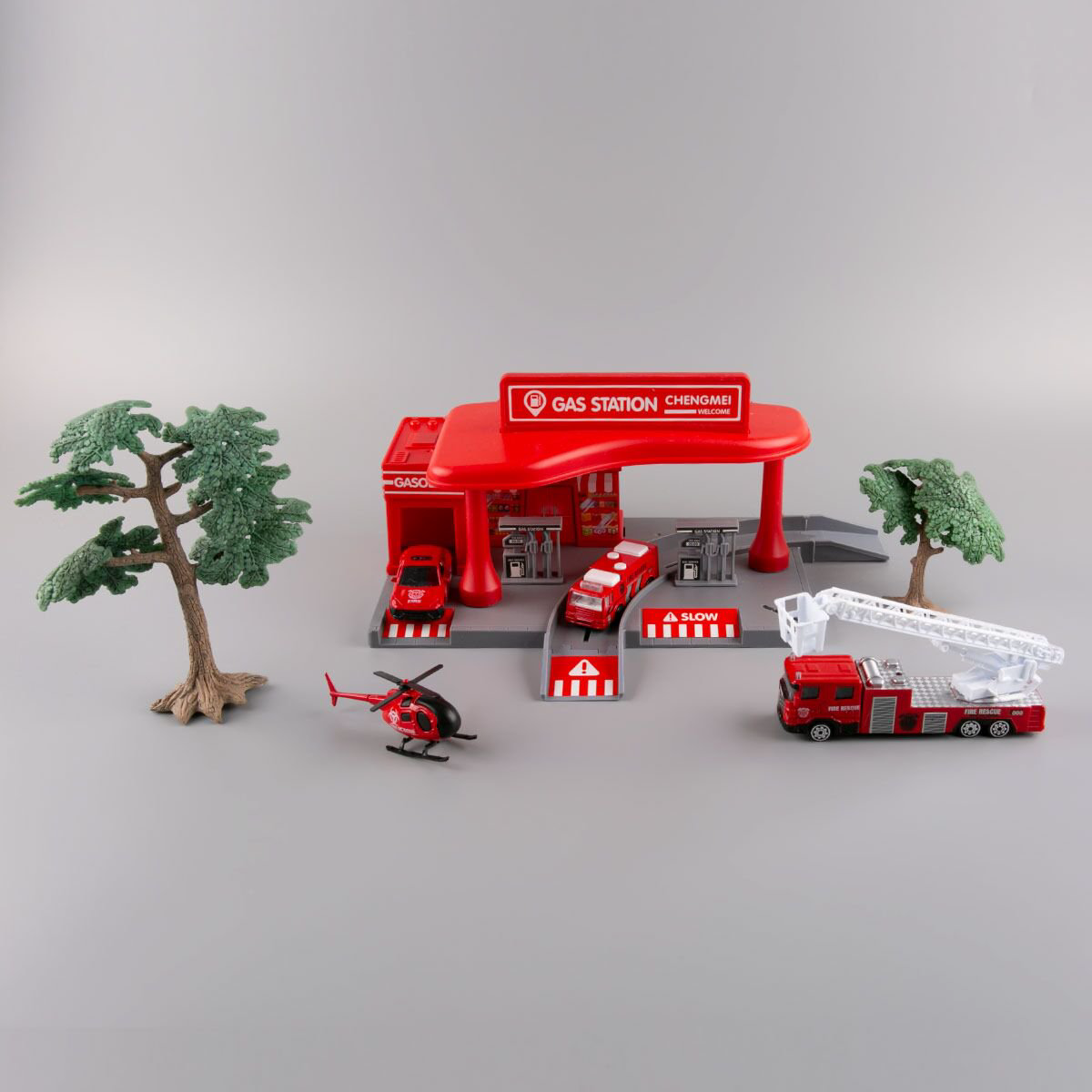 Игровой набор GS Автозаправка Fire Engine  CM559-12B купить,NaN