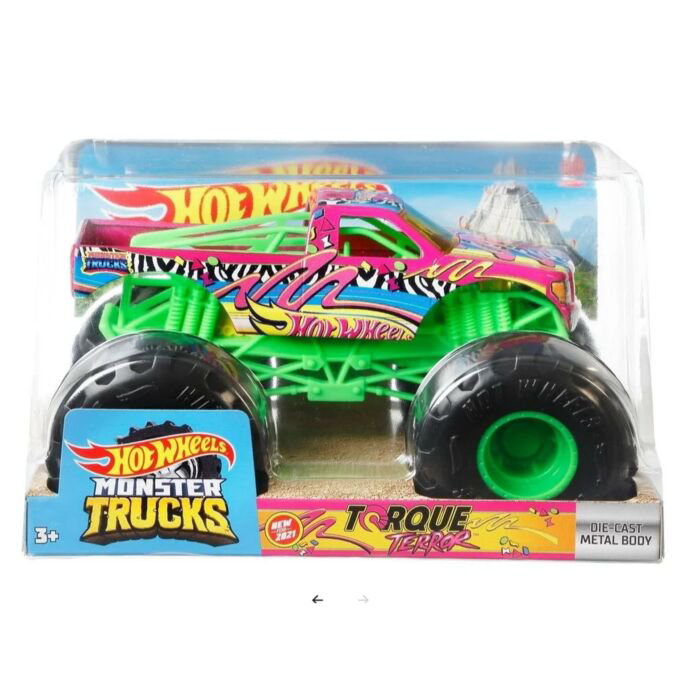 Машинка Hot Wheels Monster Trucks 1:24 Torque FYJ83/GTJ41 купить,NaN