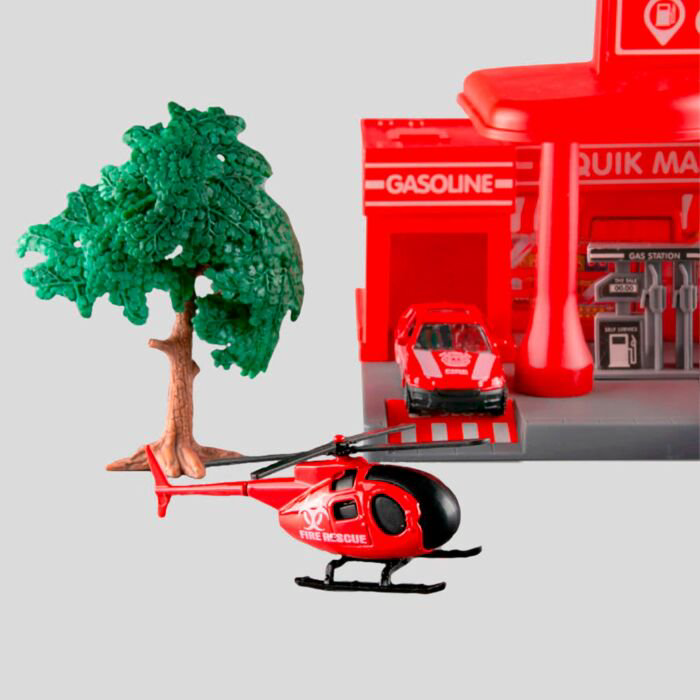 Игровой набор GS Автозаправка Fire Engine  CM559-12D купить,NaN