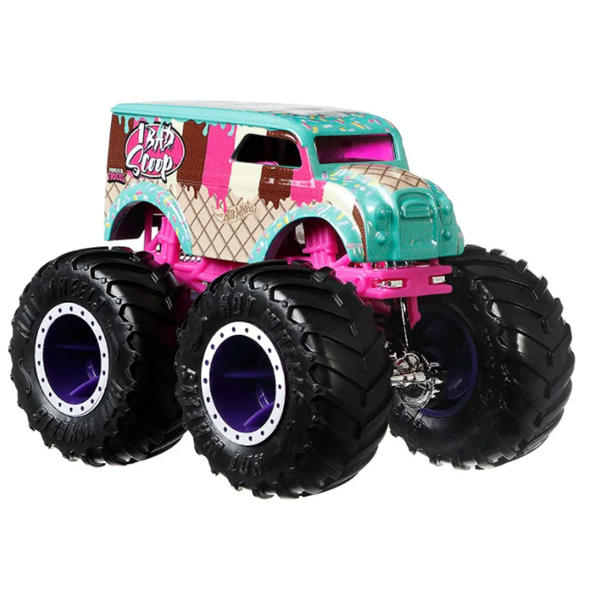 Машинка Hot Wheels Monster Trucks 1:64 Bad Scoop FYJ44/GTH78 купить,NaN