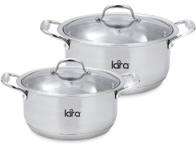 Набор посуды Lara LR02-105 HARMONY 2 предмета купить,NaN