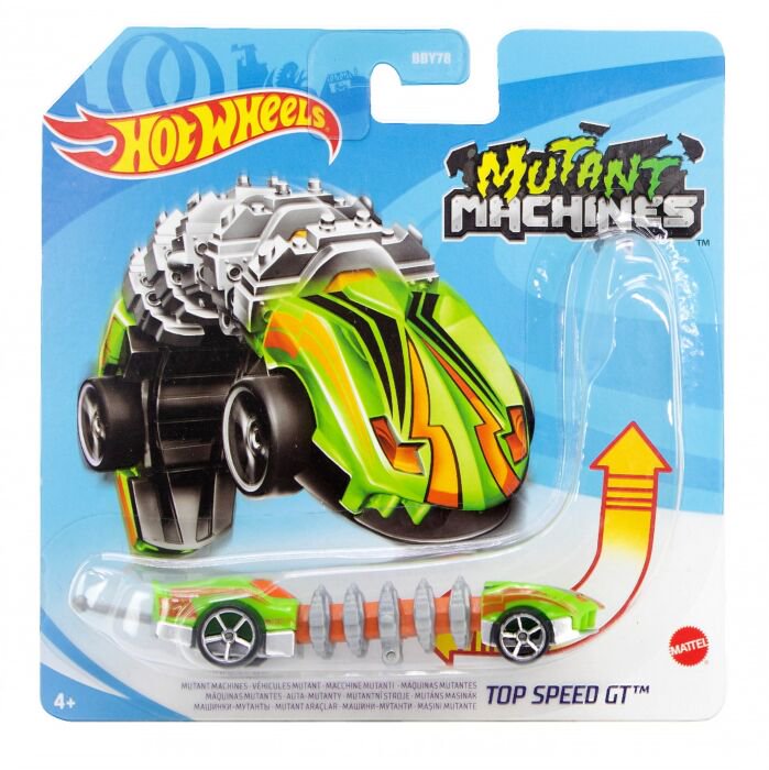 Машинка Hot Wheels Basic Mutant Machines-Top Speed GT BBY78/BBY89 купить,NaN