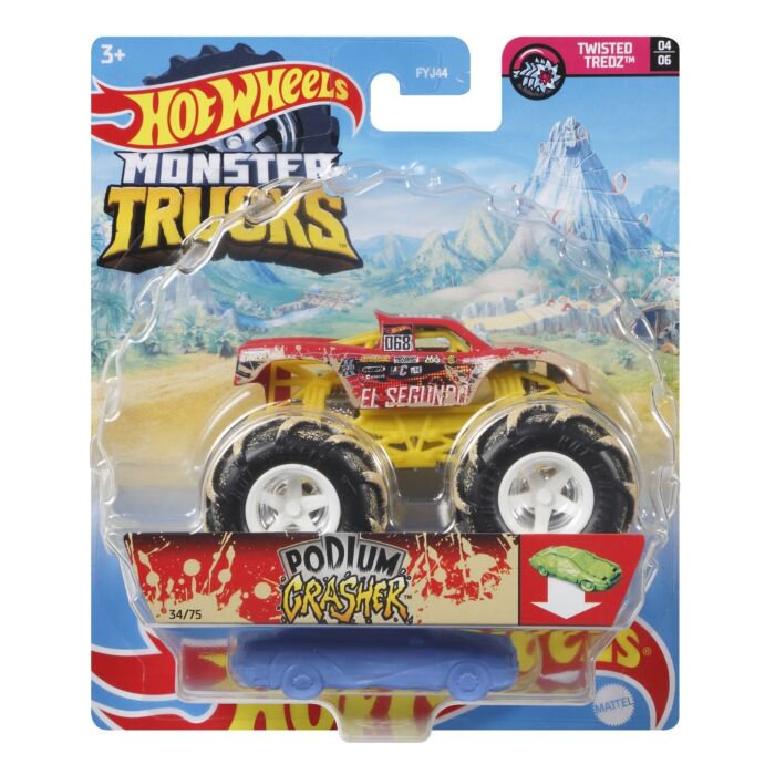 Машинка Hot Wheels Monster Trucks 1:64 Podium Crasher  FYJ44/GTH70 купить,NaN