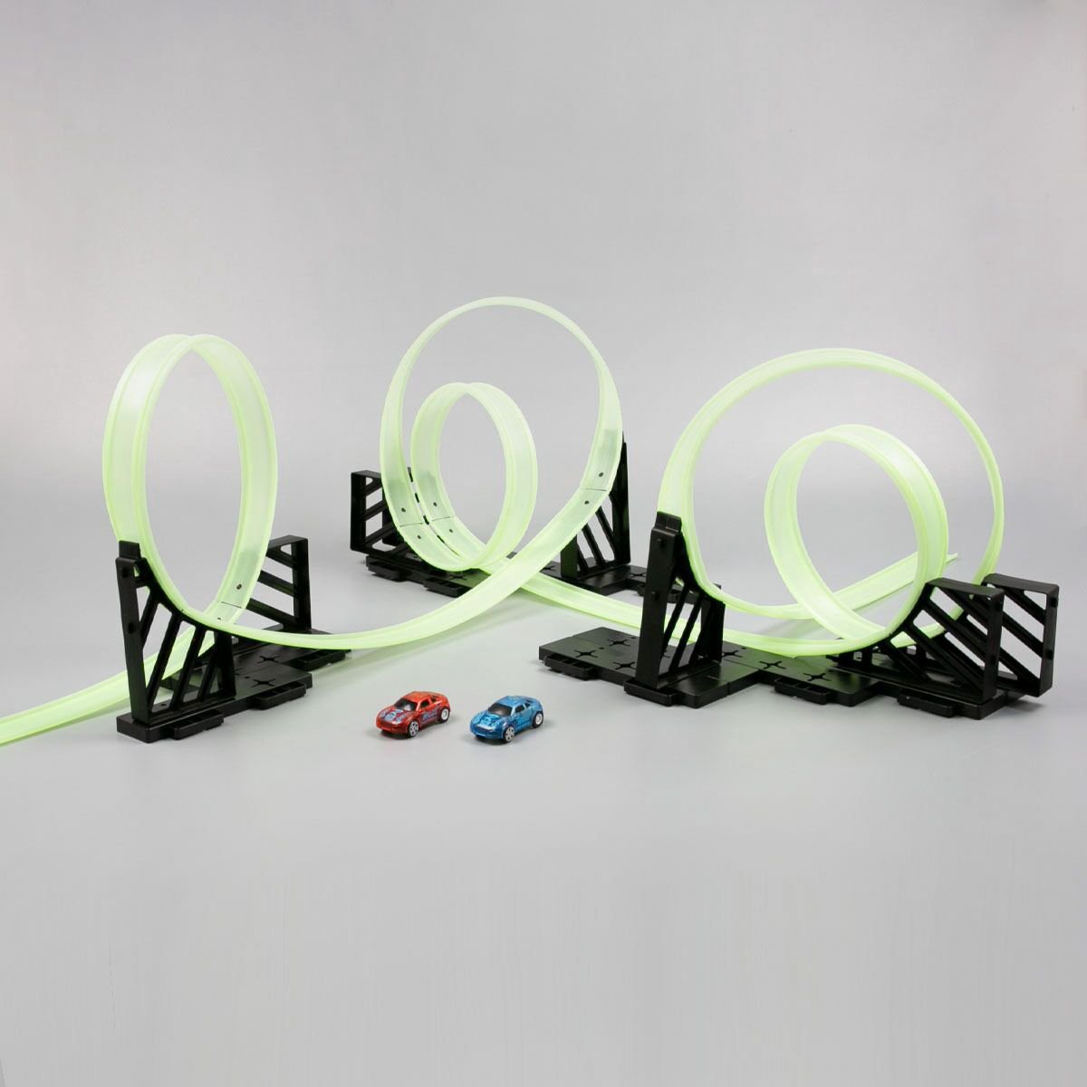 Трек Global Toys + 2 машинки 39 деталей купить,NaN