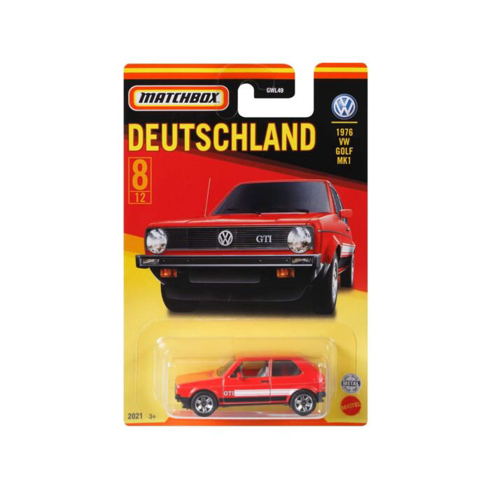 Машинка Mattel Matchbox Best of Germany-1976 VW Golf MK1 купить,NaN