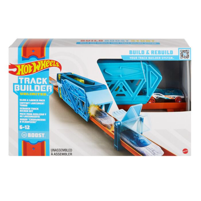 Игровой набор Hot Wheels Track Builder Скольжение и ускорение купить,NaN