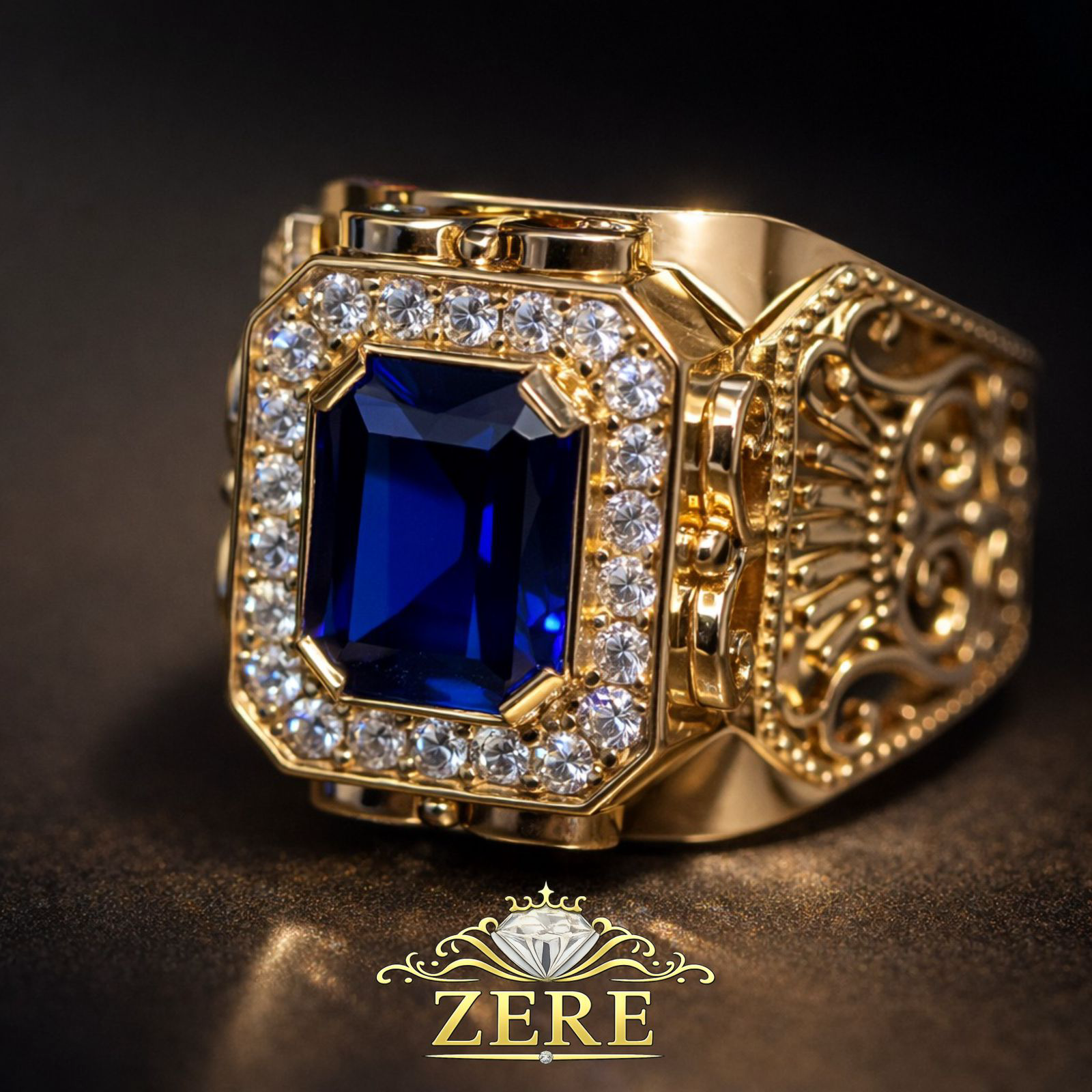 Кольцо Zere ZR2102266 золото 12.2гр 21р - ForteMarket Кольцо Zere ZR2102266 золото 12.2гр 21р купить,1045380