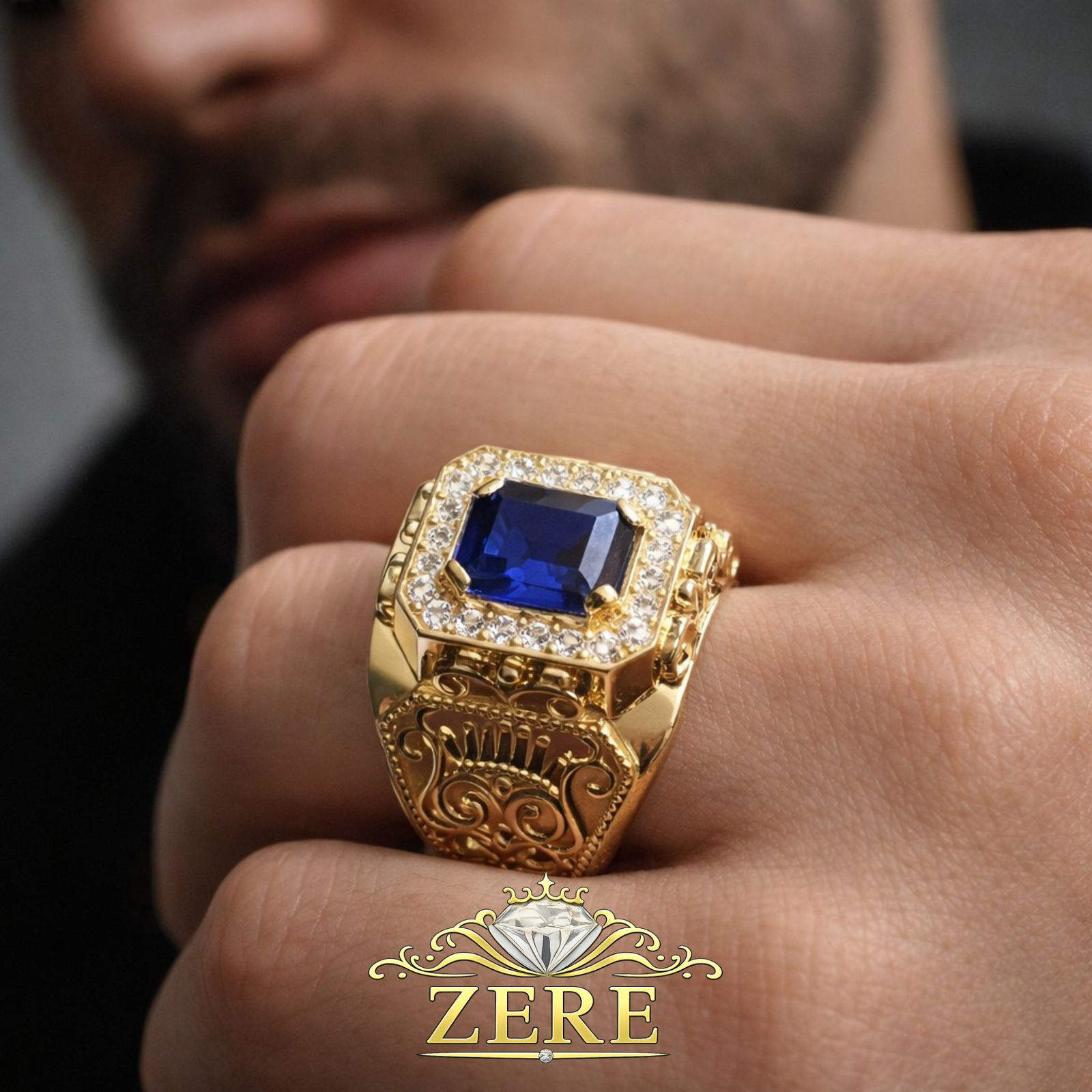 Кольцо Zere ZR2102266 золото 12.2гр 21р - ForteMarket Кольцо Zere ZR2102266 золото 12.2гр 21р купить,1045380