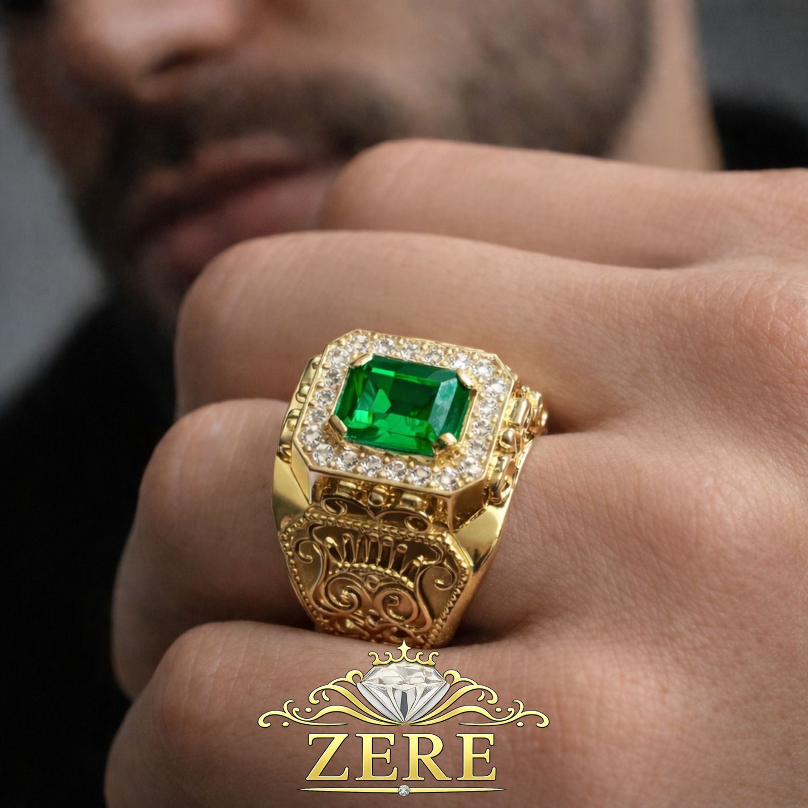 Кольцо Zere ZR2102267 золото 11.31гр 22р купить,968484