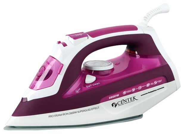 Утюг Centek CT-2332 фиолетовый купить,NaN