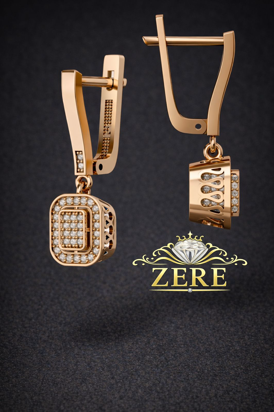 Комплект Zere ZR1529 золото 7.25гр купить,555404