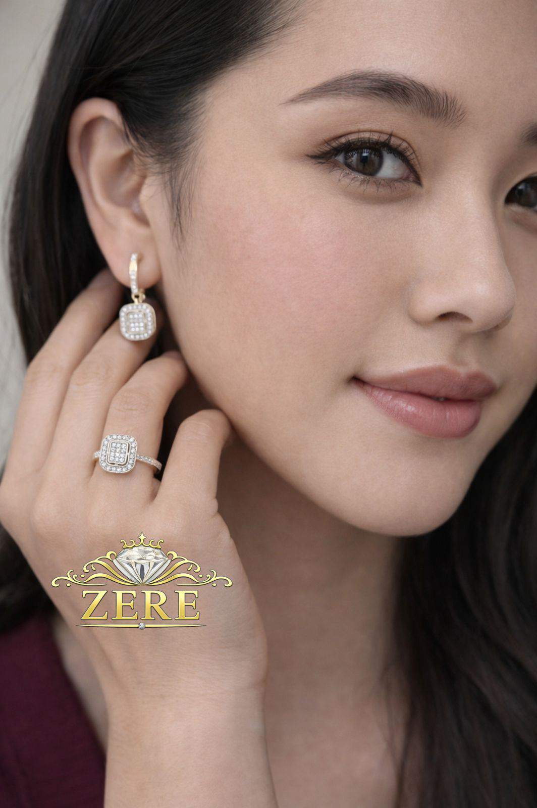 Комплект Zere ZR1529 золото 7.25гр купить,555404