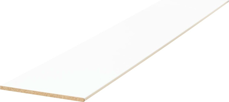 Столешница Мебель Азии Белый глянец 420x60x3.8см 