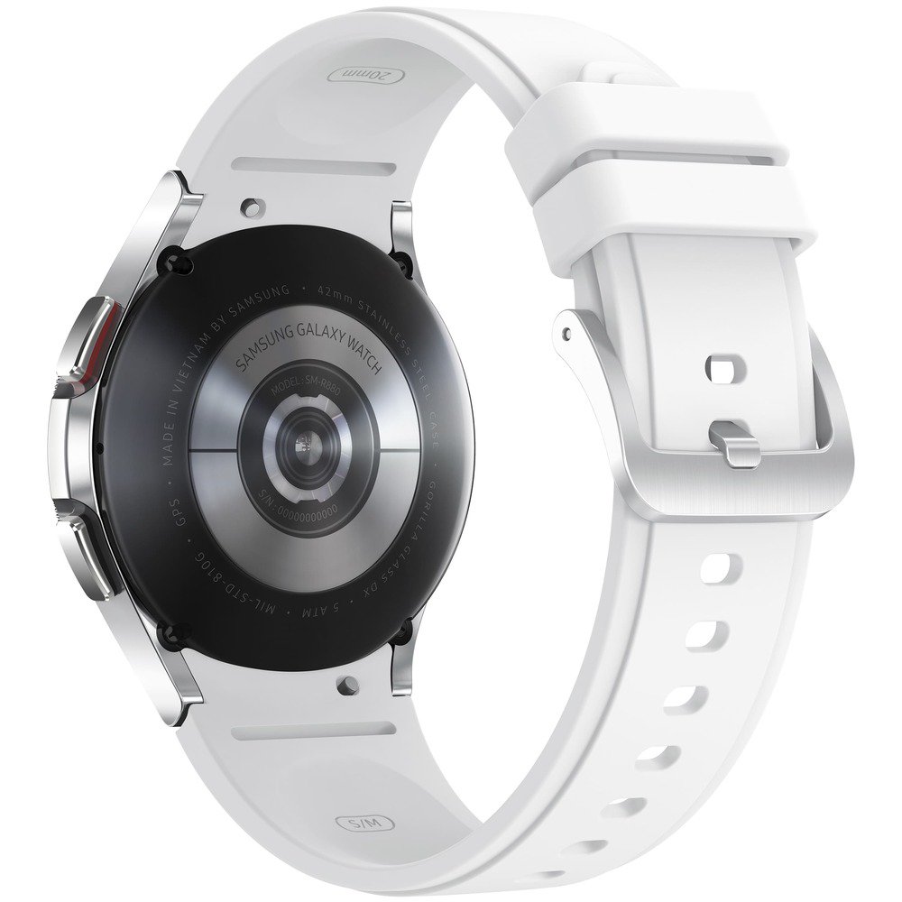 Смарт-часы Samsung Galaxy Watch4 Classic 42 мм SM-R880NZSACIS Silver - ForteMarket Смарт-часы Samsung Galaxy Watch4 Classic 42 мм SM-R880NZSACIS Silver купить,0