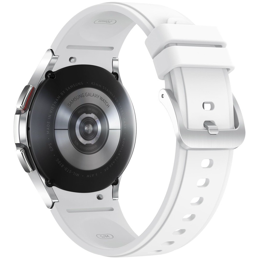 Смарт-часы Samsung Galaxy Watch4 Classic 42 мм SM-R880NZSACIS Silver купить,NaN