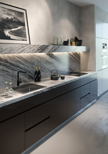 Столешница Мебель Азии Crystal Marble SL 300x60x4см 