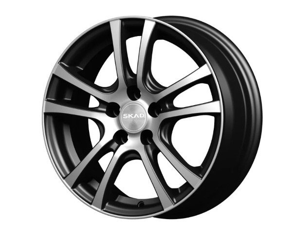 Диск Скад Дели 4x100 R15x6 CB60 ET40 Graphite купить,NaN