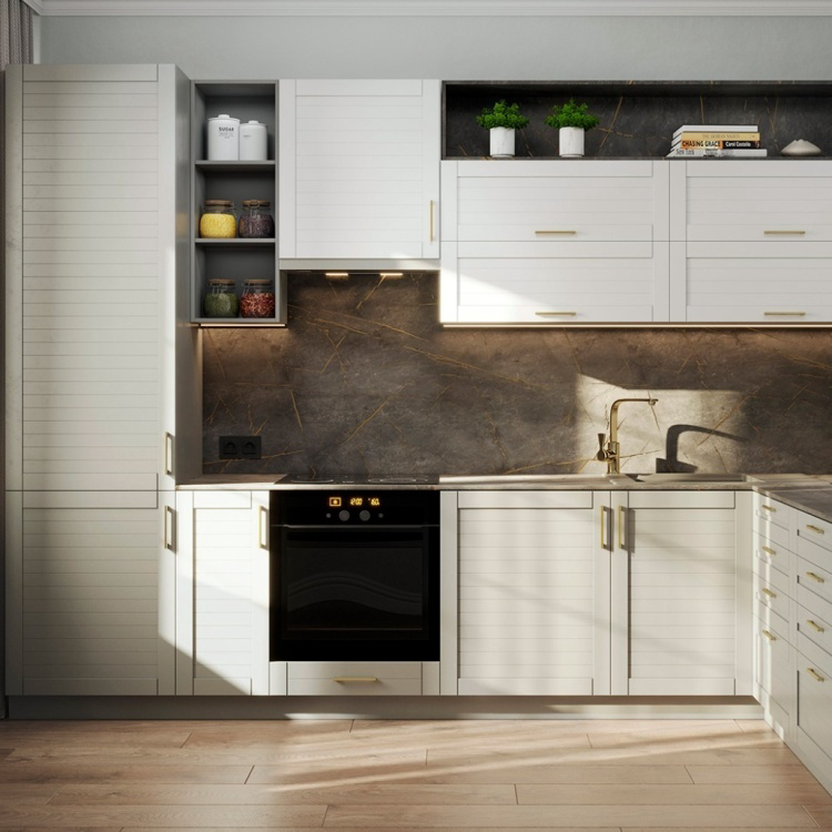 Столешница Мебель Азии Каспий 300×60×3.8см серый купить,43990