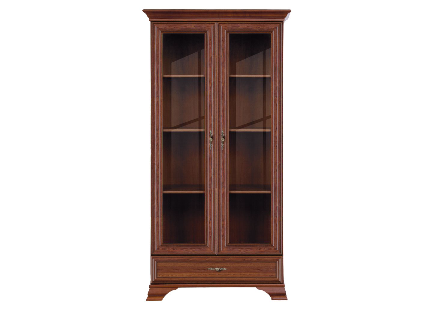 Шкаф витрина БРВ Брест Кентаки REG2W1S каштан - ForteMarket Шкаф витрина БРВ Брест Кентаки REG2W1S каштан купить,146900