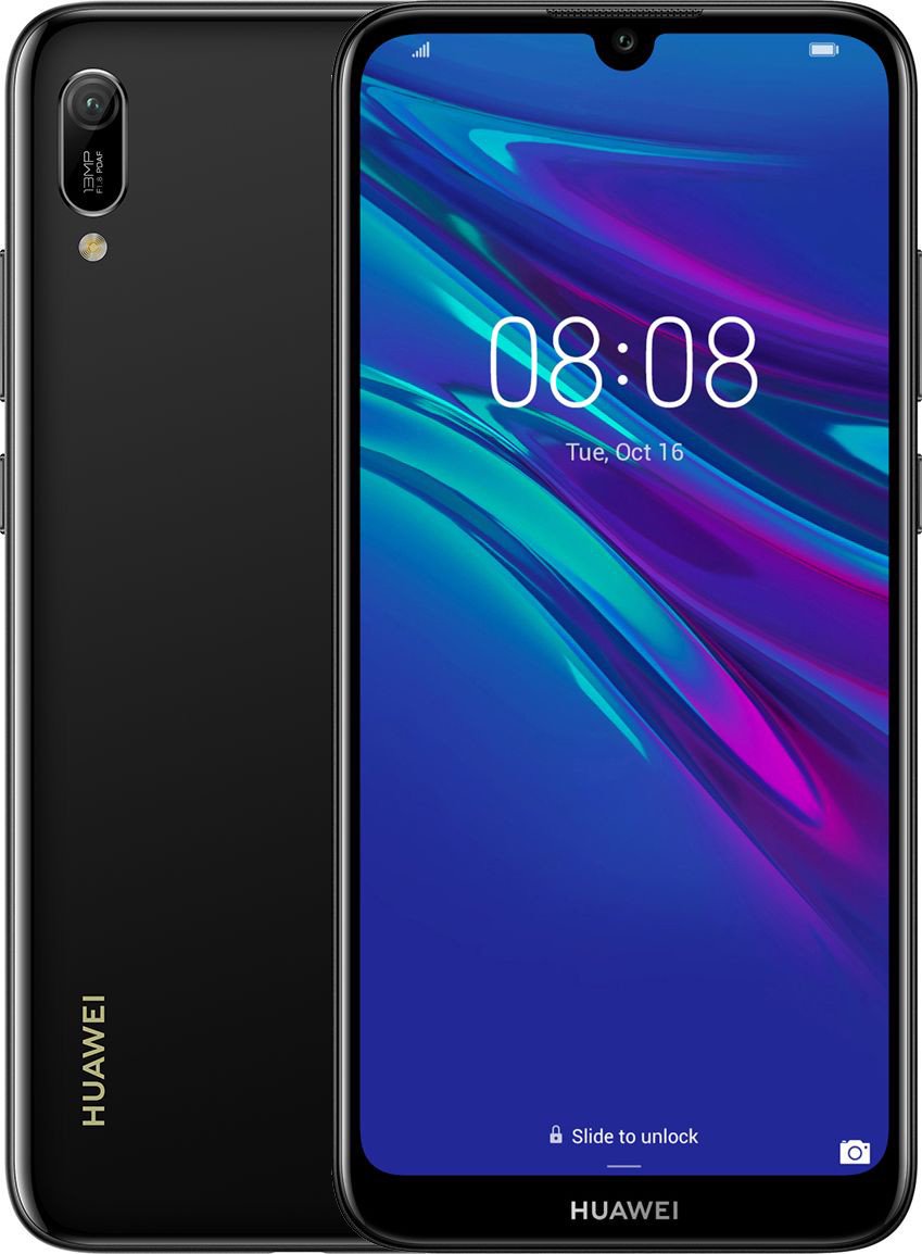 Смартфон Huawei Y6 2019 32Gb Midnight Black купить,NaN