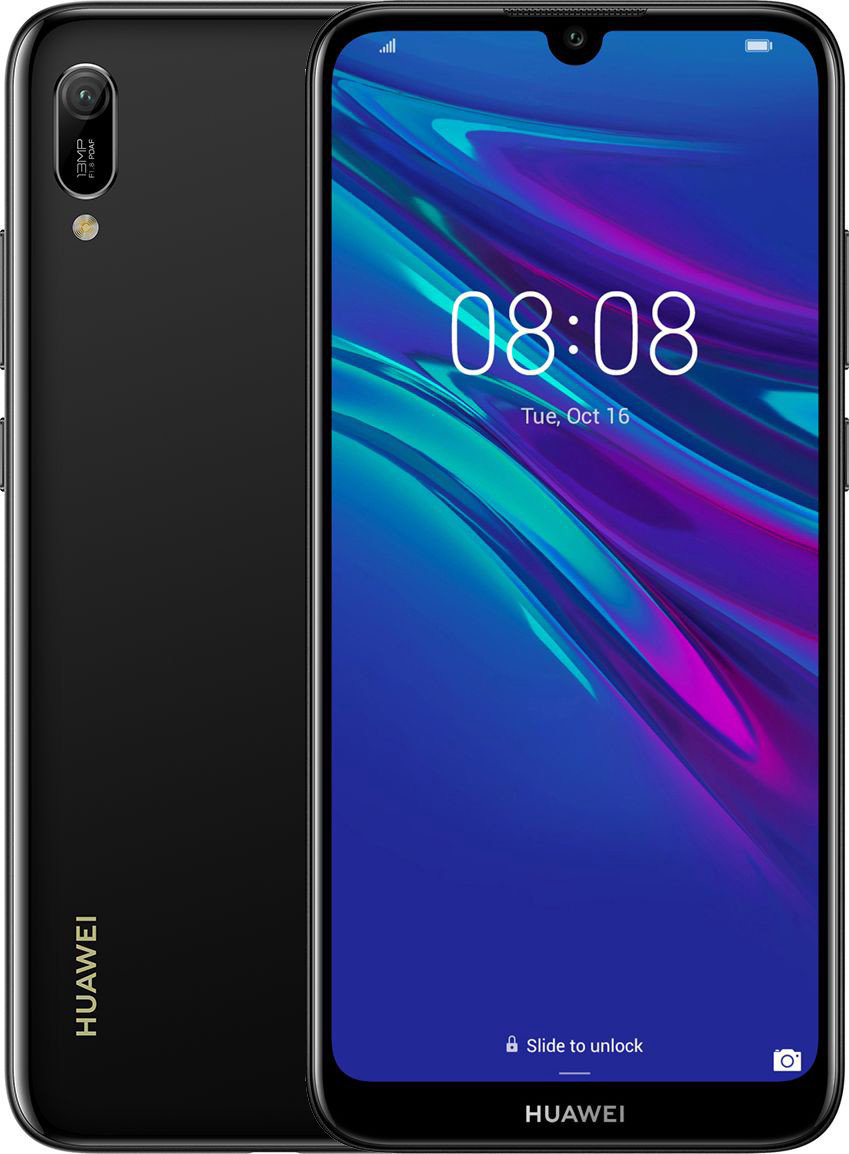 Смартфон Huawei Y6 2019 32Gb Midnight Black купить,NaN