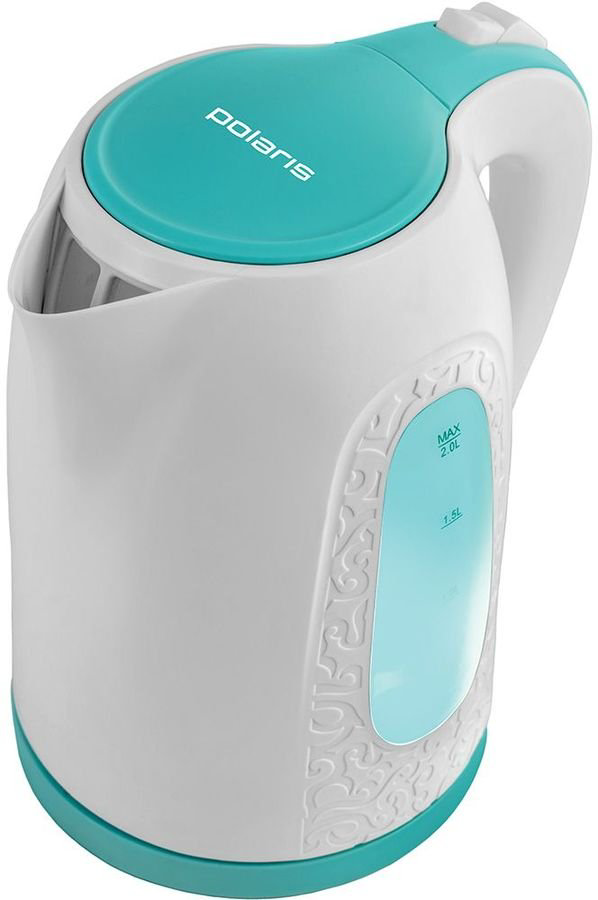 Чайник Polaris PWK 2077СL бело-бирюзовый