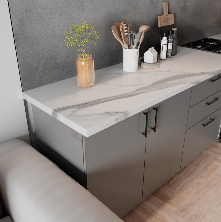 Столешница Мебель Азии Гранит 420×60×3.8см белый купить,67990