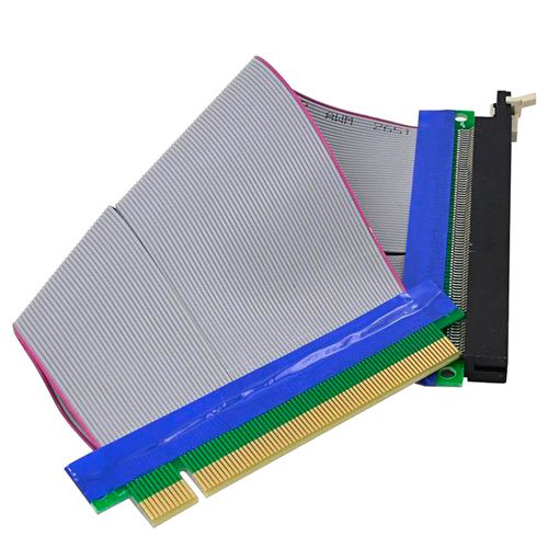 Переходник ViTi Riser Flex Сable серый купить,7767